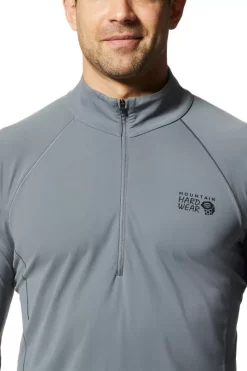 Mountain Hardwear Men's Mountain Stretch™ 1/2 Zip 10 Mountain Hardwear Men's Mountain Stretch™ 1/2 Zip -Mountain Hardwear Sales Shop 1942331 056 a2