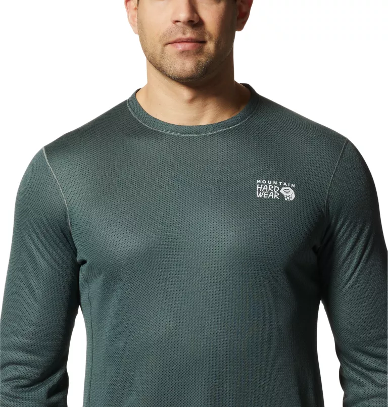 Mountain Hardwear Men's AirMesh™ Long Sleeve Crew 6 Mountain Hardwear Men's AirMesh™ Long Sleeve Crew - Image 4