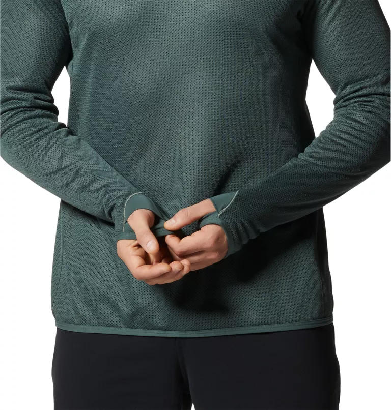 Mountain Hardwear Men's AirMesh™ Long Sleeve Crew 7 Mountain Hardwear Men's AirMesh™ Long Sleeve Crew - Image 5
