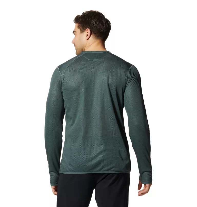 Mountain Hardwear Men's AirMesh™ Long Sleeve Crew 4 Mountain Hardwear Men's AirMesh™ Long Sleeve Crew - Image 2