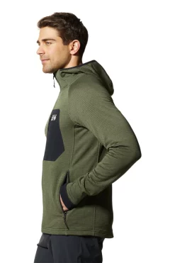 Mountain Hardwear Men's Polartec® Power Grid™ Full Zip Hoody -Mountain Hardwear Sales Shop 1985311 347 a1