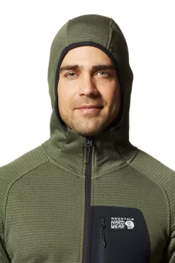 Mountain Hardwear Men's Polartec® Power Grid™ Full Zip Hoody -Mountain Hardwear Sales Shop 1985311 347 a2