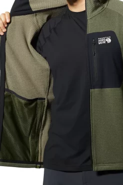 Mountain Hardwear Men's Polartec® Power Grid™ Full Zip Hoody -Mountain Hardwear Sales Shop 1985311 347 a4