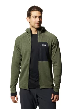 Mountain Hardwear Men's Polartec® Power Grid™ Full Zip Hoody -Mountain Hardwear Sales Shop 1985311 347 a5