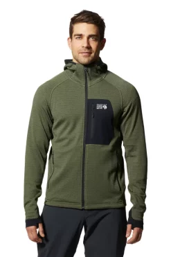 Mountain Hardwear Men's Polartec® Power Grid™ Full Zip Hoody