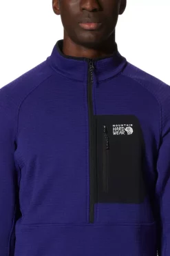 Mountain Hardwear Men's Polartec® Power Grid™ Half Zip Jacket 10 Mountain Hardwear Men's Polartec® Power Grid™ Half Zip Jacket -Mountain Hardwear Sales Shop 1985321 503 a2 om