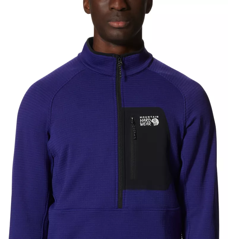 Mountain Hardwear Men's Polartec® Power Grid™ Half Zip Jacket 6 Mountain Hardwear Men's Polartec® Power Grid™ Half Zip Jacket - Image 4