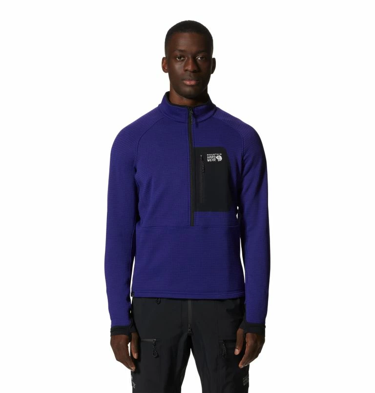 Mountain Hardwear Men's Polartec® Power Grid™ Half Zip Jacket 3 Mountain Hardwear Men's Polartec® Power Grid™ Half Zip Jacket