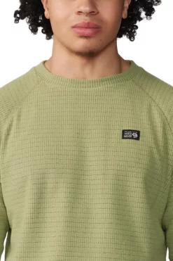 Mountain Hardwear Men's Summit Grid™ Long Sleeve Crew -Mountain Hardwear Sales Shop 2042511 338 a2 om