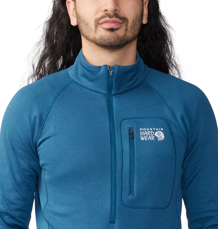 Mountain Hardwear Men's Glacial Trail™ Half Zip 5 Mountain Hardwear Men's Glacial Trail™ Half Zip - Image 4
