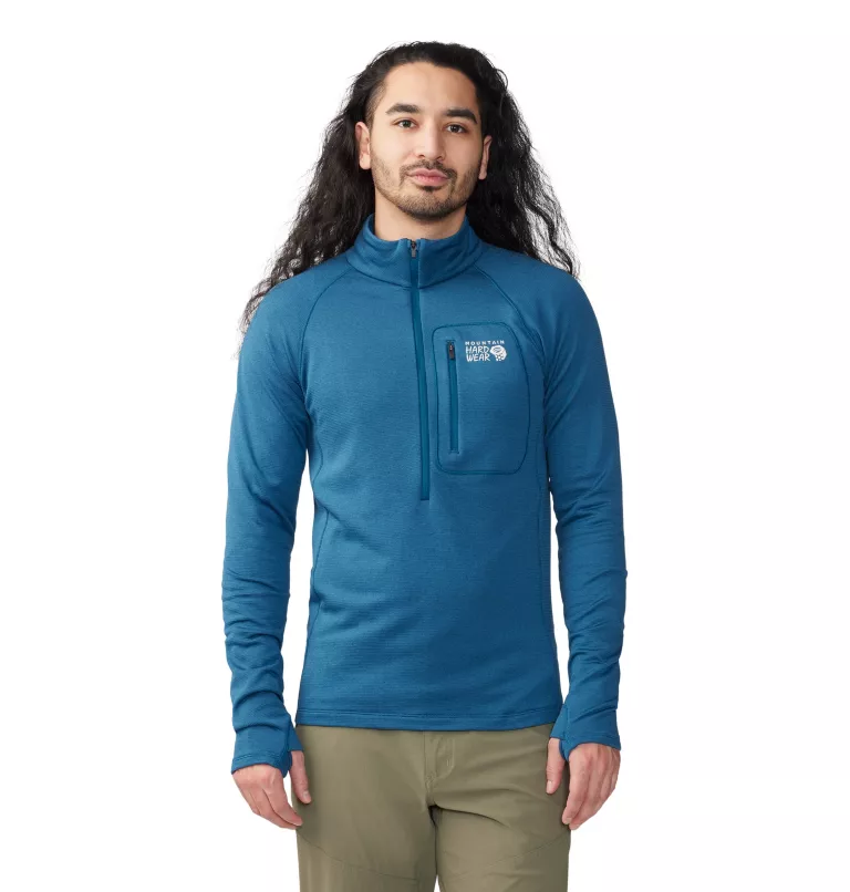Mountain Hardwear Men's Glacial Trail™ Half Zip 2 Mountain Hardwear Men's Glacial Trail™ Half Zip