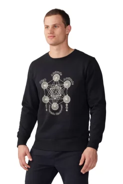 Mountain Hardwear Men's Metatrons Cube™ Pullover Crew -Mountain Hardwear Sales Shop 2042671 010 a3 om
