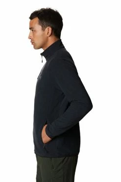 Mountain Hardwear Men's Wintun Fleece Jacket -Mountain Hardwear Sales Shop 25540865 BLACK 3 2