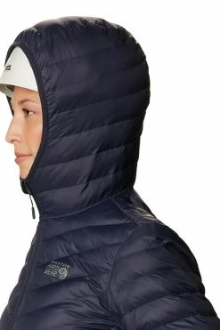 Mountain Hardwear Women's Glen Alpine Down Parka -Mountain Hardwear Sales Shop 25546045 NAVY 3 4