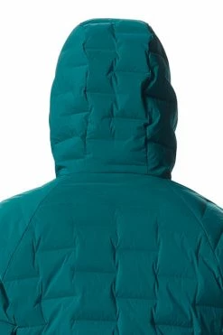 Mountain Hardwear Women's Stretchdown™ Hooded Jacket -Mountain Hardwear Sales Shop 25546060 TEAL 3 6