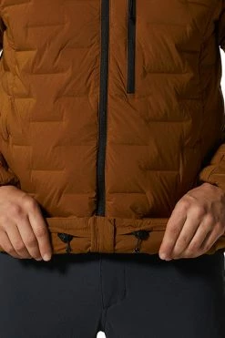 Mountain Hardwear Men's Stretchdown™ Hooded Jacket -Mountain Hardwear Sales Shop 25546128 BROWN 3 6