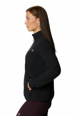 Mountain Hardwear Women's Wintun Fleece Jacket -Mountain Hardwear Sales Shop 25565516 BLACK 3 2