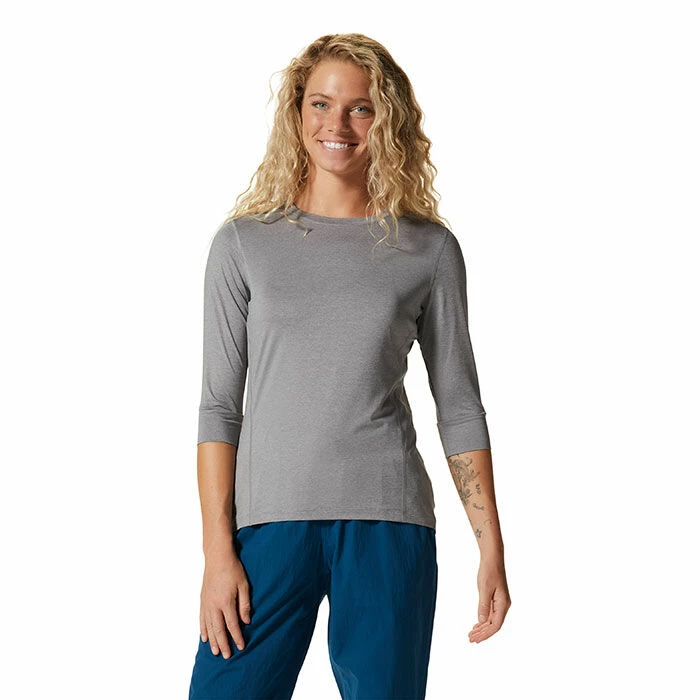 Mountain Hardwear Women's Crater Lake™ 3/4 Crew Top 3 Mountain Hardwear Women's Crater Lake™ 3/4 Crew Top