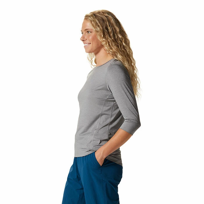 Mountain Hardwear Women's Crater Lake™ 3/4 Crew Top 5 Mountain Hardwear Women's Crater Lake™ 3/4 Crew Top - Image 3