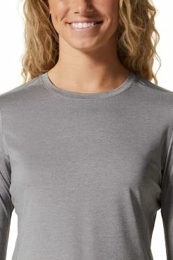 Mountain Hardwear Women's Crater Lake™ 3/4 Crew Top 20 Mountain Hardwear Women's Crater Lake™ 3/4 Crew Top -Mountain Hardwear Sales Shop 25592742 DARK HEATHER GREY 3 3