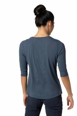 Mountain Hardwear Women's Crater Lake™ 3/4 Crew Top 22 Mountain Hardwear Women's Crater Lake™ 3/4 Crew Top -Mountain Hardwear Sales Shop 25592742 NAVY 3 1