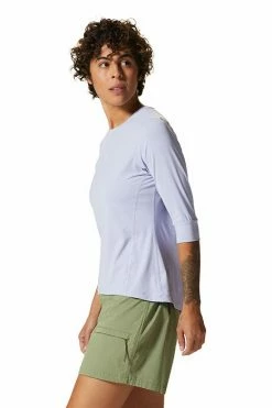 Mountain Hardwear Women's Crater Lake™ 3/4 Crew Top 26 Mountain Hardwear Women's Crater Lake™ 3/4 Crew Top -Mountain Hardwear Sales Shop 25592742 PURPLE 3 2