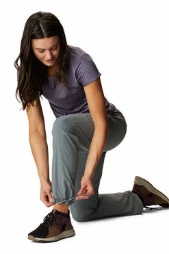 Mountain Hardwear Women's Dynama™ /2 Pant -Mountain Hardwear Sales Shop 25592759 GRAPHITE GREY 3 3