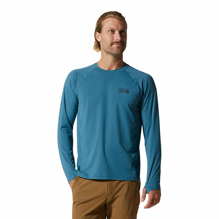 Mountain Hardwear Men's Crater Lake™ Long Sleeve Crew Top 8 Mountain Hardwear Men's Crater Lake™ Long Sleeve Crew Top - Image 6