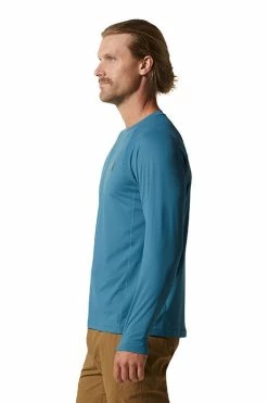 Mountain Hardwear Men's Crater Lake™ Long Sleeve Crew Top 19 Mountain Hardwear Men's Crater Lake™ Long Sleeve Crew Top -Mountain Hardwear Sales Shop 25592825 BLUE 3 2
