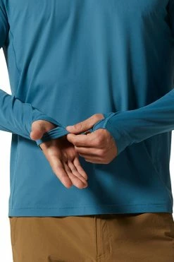 Mountain Hardwear Men's Crater Lake™ Long Sleeve Crew Top 20 Mountain Hardwear Men's Crater Lake™ Long Sleeve Crew Top -Mountain Hardwear Sales Shop 25592825 BLUE 3 3