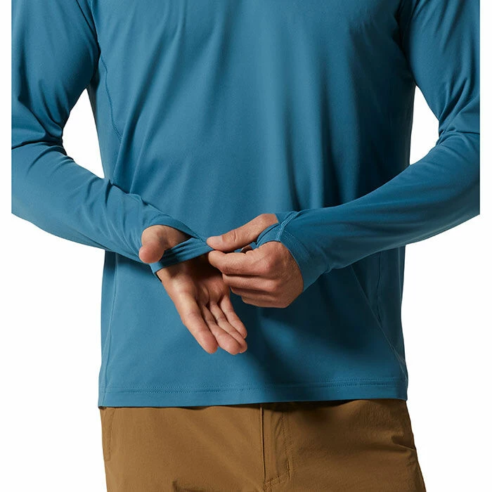 Mountain Hardwear Men's Crater Lake™ Long Sleeve Crew Top 11 Mountain Hardwear Men's Crater Lake™ Long Sleeve Crew Top - Image 9