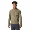 Mountain Hardwear Men's Crater Lake™ Long Sleeve Crew Top -Mountain Hardwear Sales Shop 25592825 OLIVE 3