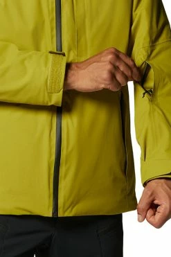 Mountain Hardwear Men's Firefall/2™ Insulated Jacket -Mountain Hardwear Sales Shop 25647306 LIME GREEN 3 4
