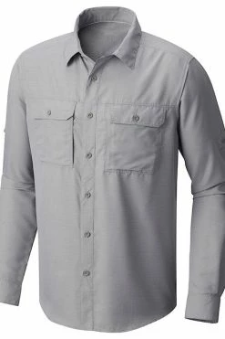 Mountain Hardwear Men's Canyon™ Long Sleeve Shirt 31 Mountain Hardwear Men's Canyon™ Long Sleeve Shirt -Mountain Hardwear Sales Shop 25655473 GREY 3