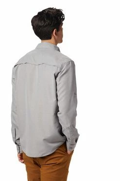 Mountain Hardwear Men's Canyon™ Long Sleeve Shirt 33 Mountain Hardwear Men's Canyon™ Long Sleeve Shirt -Mountain Hardwear Sales Shop 25655473 GREY 3 2
