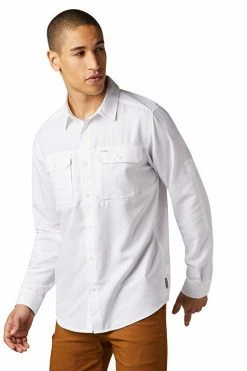 Mountain Hardwear Men's Canyon™ Long Sleeve Shirt 26 Mountain Hardwear Men's Canyon™ Long Sleeve Shirt -Mountain Hardwear Sales Shop 25655473 WHITE 3 1