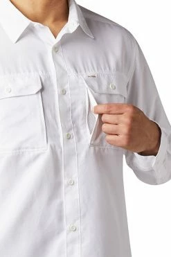 Mountain Hardwear Men's Canyon™ Long Sleeve Shirt 29 Mountain Hardwear Men's Canyon™ Long Sleeve Shirt -Mountain Hardwear Sales Shop 25655473 WHITE 3 4