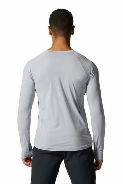 Mountain Hardwear Men's Mountain Stretch™ Long Sleeve Top -Mountain Hardwear Sales Shop 25655556 GREY 3 1