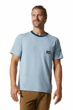 Mountain Hardwear Men's Wander Pass™ T-Shirt -Mountain Hardwear Sales Shop 25655721 BLUE 3