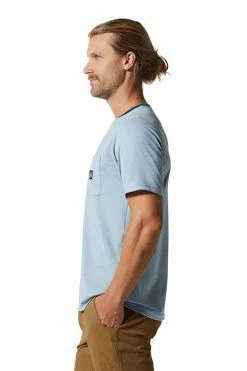 Mountain Hardwear Men's Wander Pass™ T-Shirt -Mountain Hardwear Sales Shop 25655721 BLUE 3 2