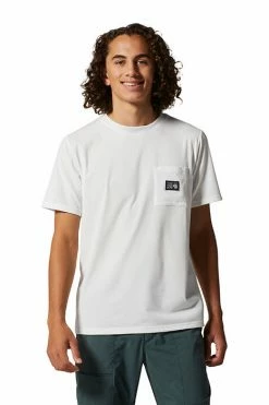 Mountain Hardwear Men's Wander Pass™ T-Shirt -Mountain Hardwear Sales Shop 25655721 WHITE 3