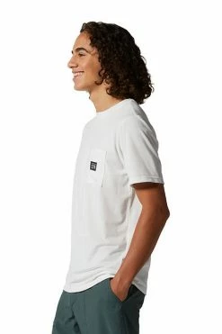 Mountain Hardwear Men's Wander Pass™ T-Shirt -Mountain Hardwear Sales Shop 25655721 WHITE 3 2