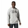 Mountain Hardwear Men's MHW Logo Pullover Hoodie -Mountain Hardwear Sales Shop 25655804 GREY 3