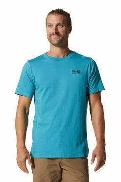 Mountain Hardwear Men's MHW Logo In A Box™ T-Shirt -Mountain Hardwear Sales Shop 25655812 BLUE 3