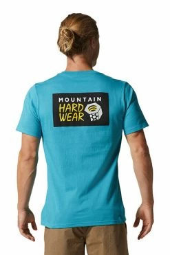 Mountain Hardwear Men's MHW Logo In A Box™ T-Shirt -Mountain Hardwear Sales Shop 25655812 BLUE 3 1