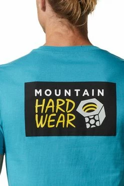 Mountain Hardwear Men's MHW Logo In A Box™ T-Shirt -Mountain Hardwear Sales Shop 25655812 BLUE 3 2