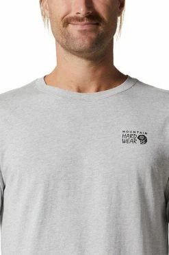 Mountain Hardwear Men's MHW Logo In A Box™ Long Sleeve T-Shirt -Mountain Hardwear Sales Shop 25655820 GREY 3 3
