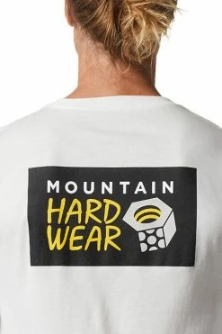Mountain Hardwear Men's MHW Logo In A Box™ Long Sleeve T-Shirt -Mountain Hardwear Sales Shop 25655820 WHITE 3 2