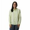 Mountain Hardwear Women's Canyon™ Long Sleeve Shirt -Mountain Hardwear Sales Shop 25655846 LIGHT GREEN 3