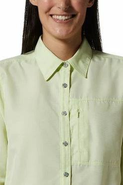 Mountain Hardwear Women's Canyon™ Long Sleeve Shirt 13 Mountain Hardwear Women's Canyon™ Long Sleeve Shirt -Mountain Hardwear Sales Shop 25655846 LIGHT GREEN 3 4